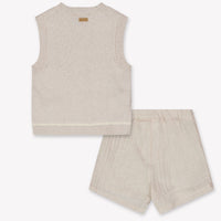Mayoral Baby Jongens Setje In Beige