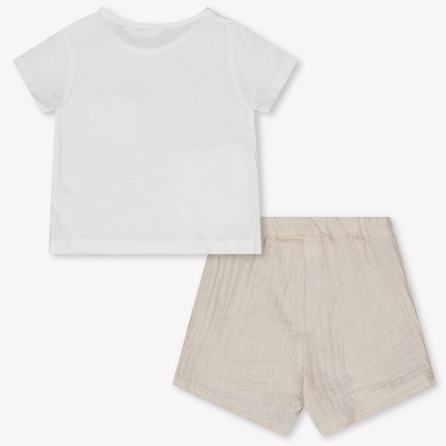 Mayoral Baby Jongens Setje In Beige