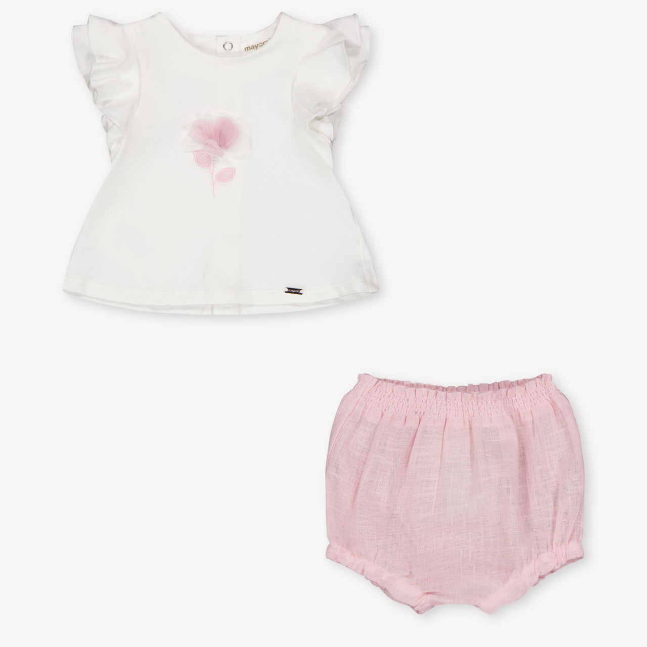 Mayoral Baby Meisjes Setje In Licht Roze