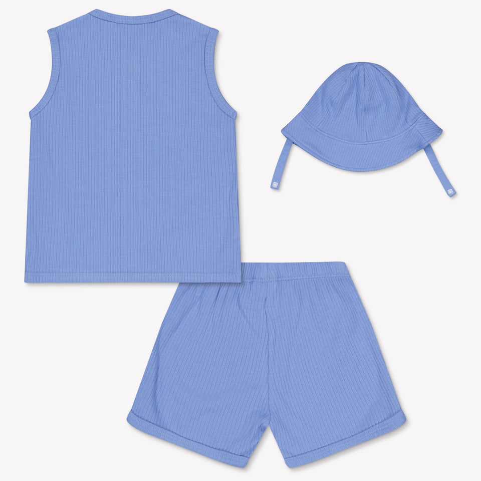 Mayoral Baby Boys Set In Light Blue