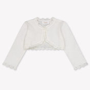 Mayoral Baby Girls Cardigan In OffWhite