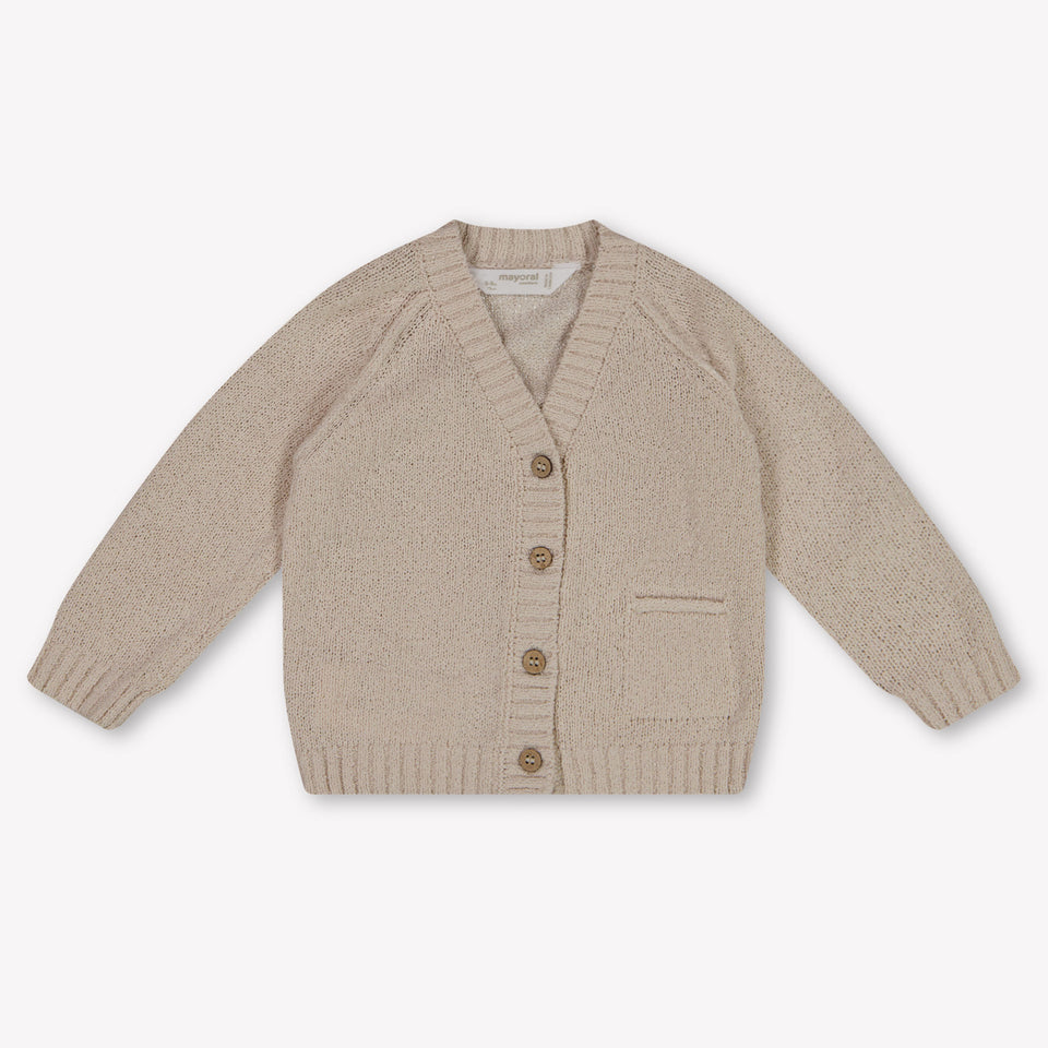 Mayoral Baby Jongens Vest In Beige