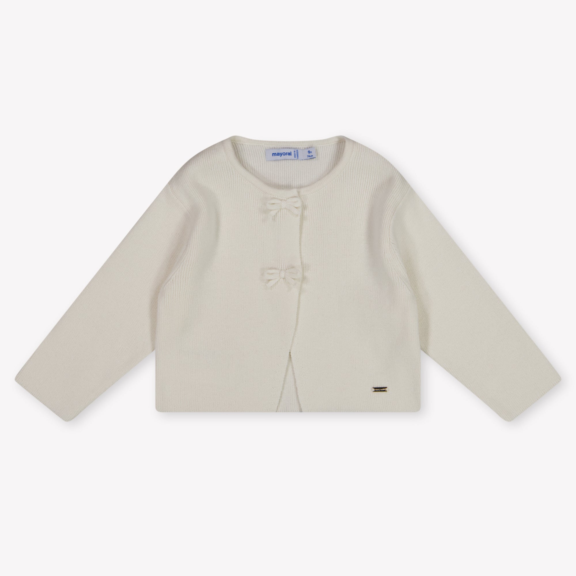 Mayoral Baby Girls Cardigan In OffWhite