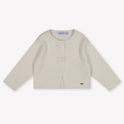 Mayoral Baby Girls Cardigan In OffWhite