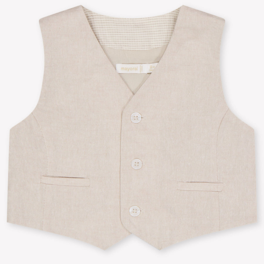 Mayoral Baby Boys Cardigan in Light Beige