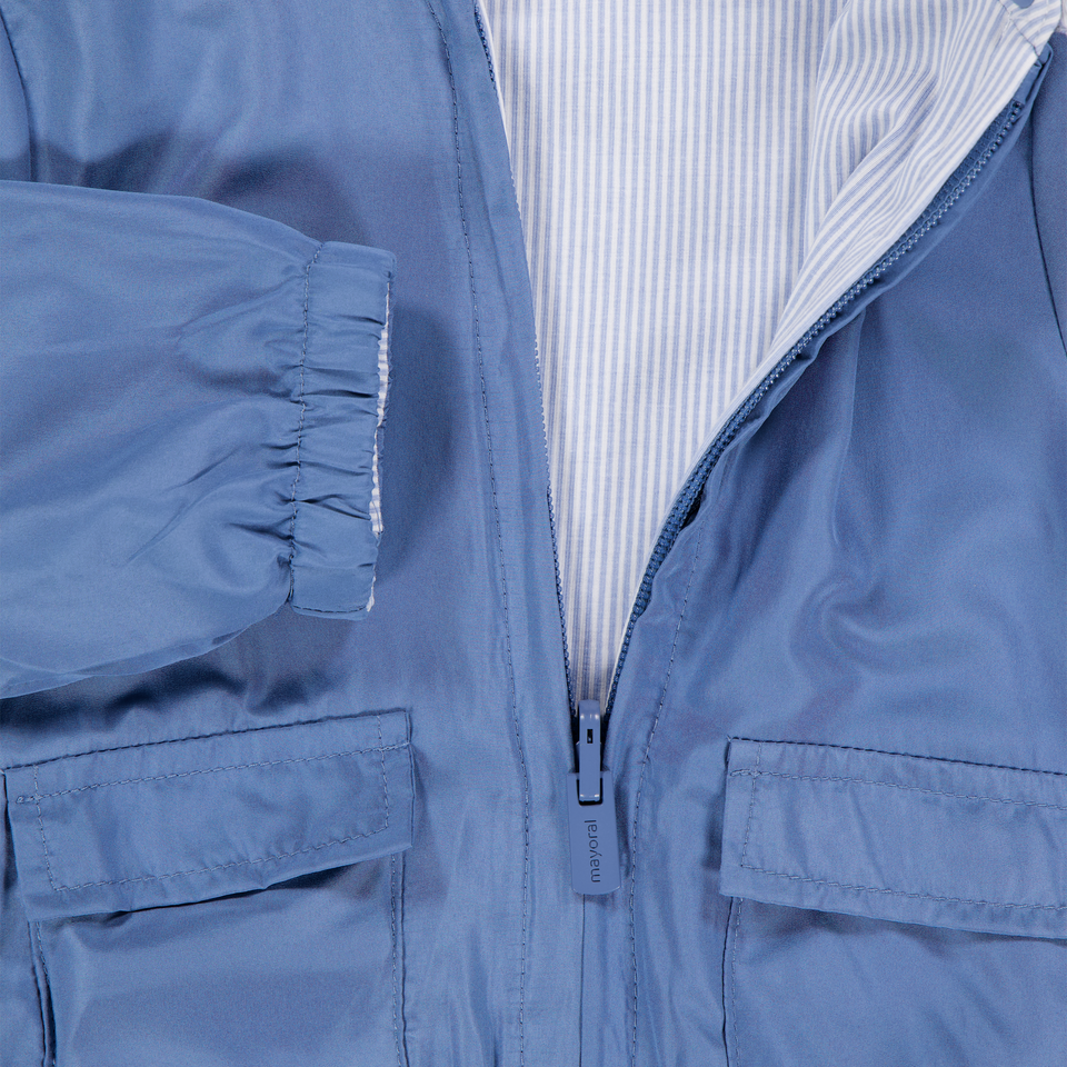 Mayoral Baby Jongens Zomerjas In Licht Blauw