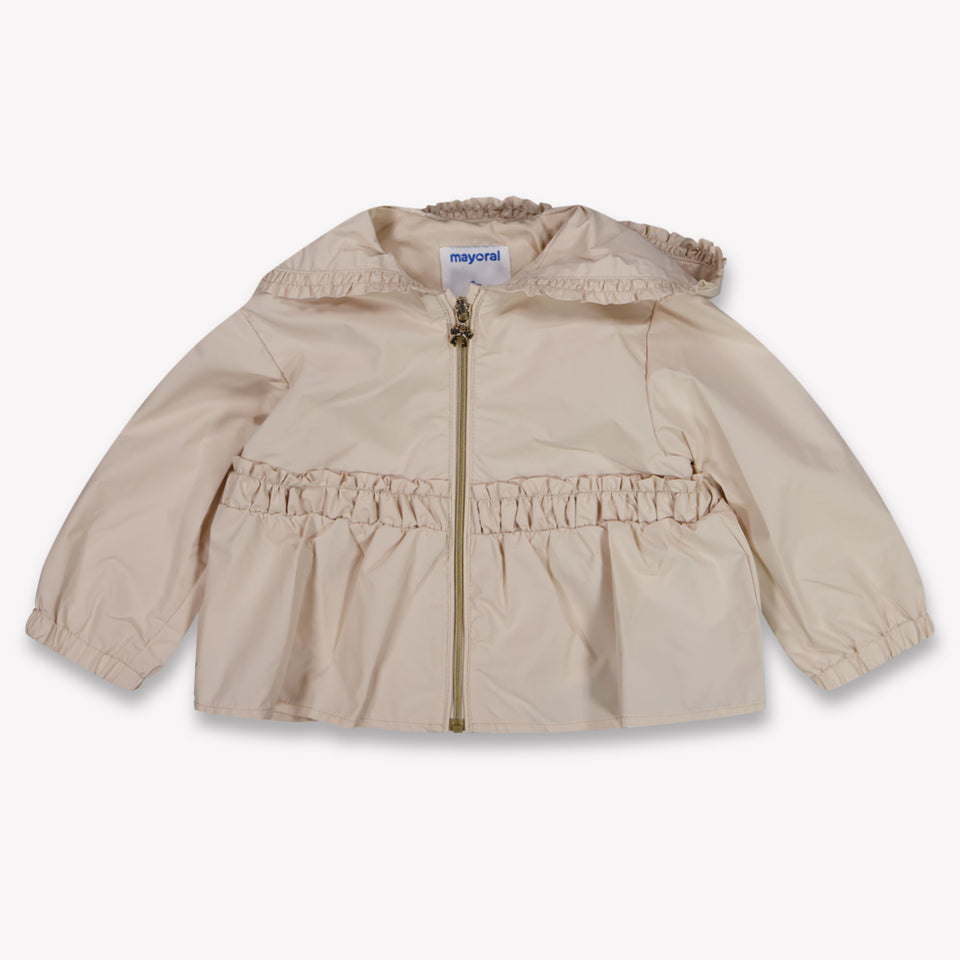 Mayoral Baby Girls Summer jacket In OffWhite