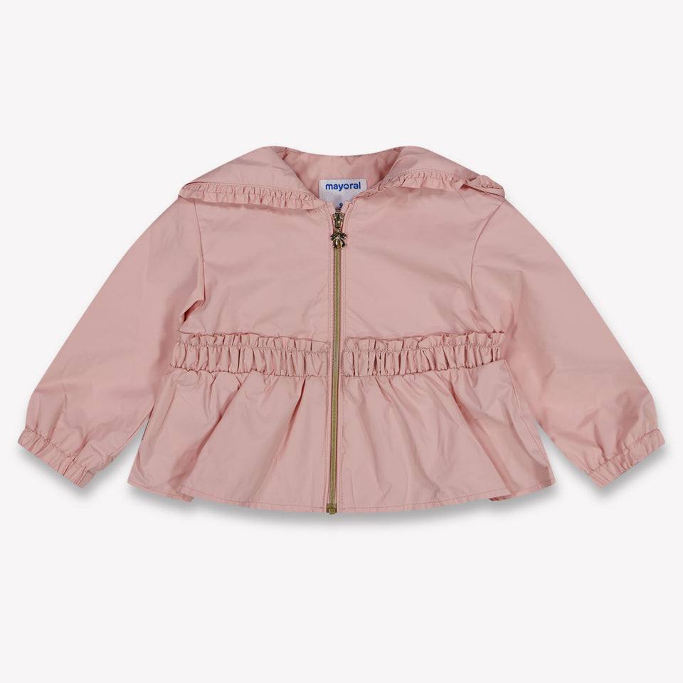 Mayoral Baby Girls Summer jacket In Light Pink
