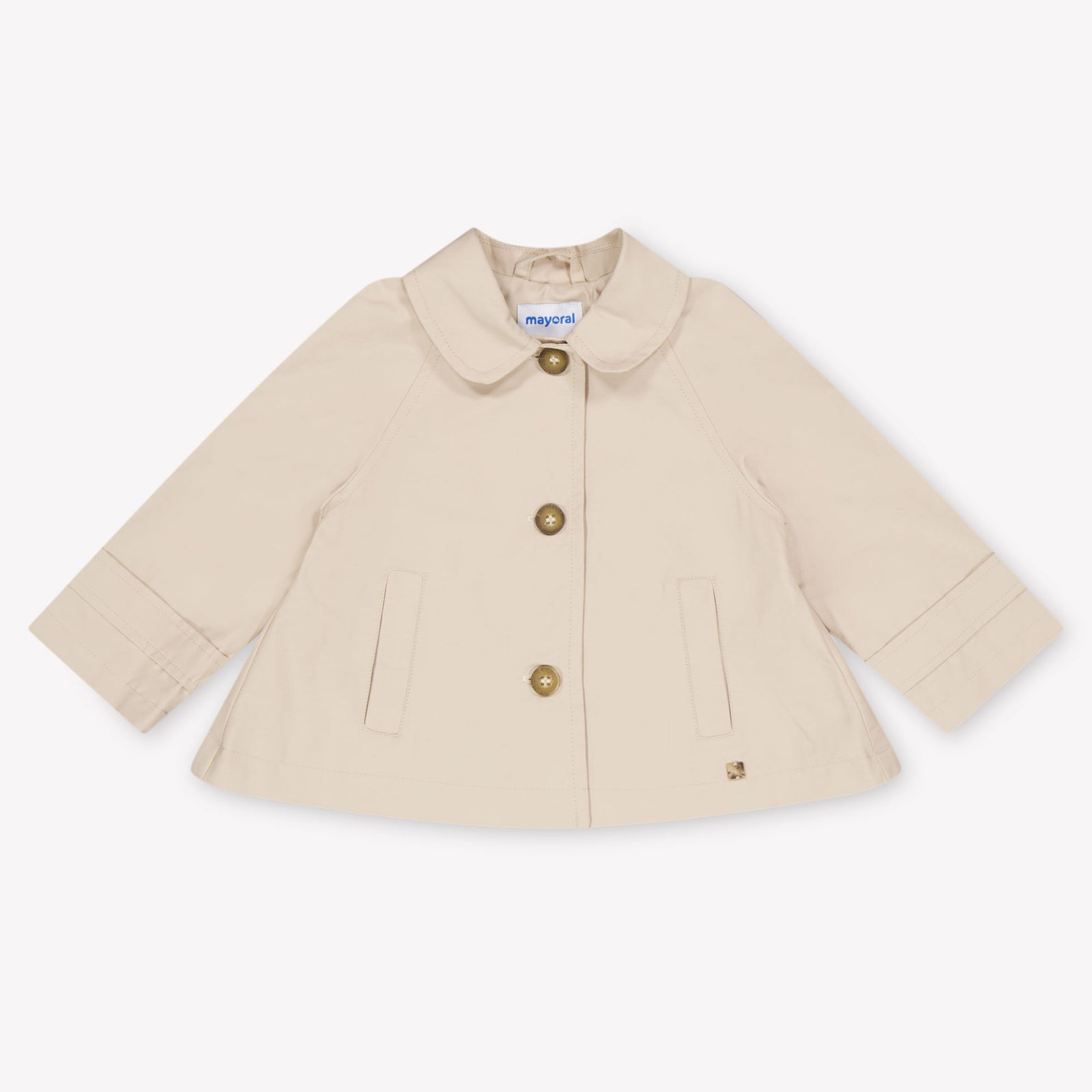 Mayoral Baby Girls Summer jacket In Beige