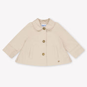 Mayoral Baby Girls Summer jacket In Beige