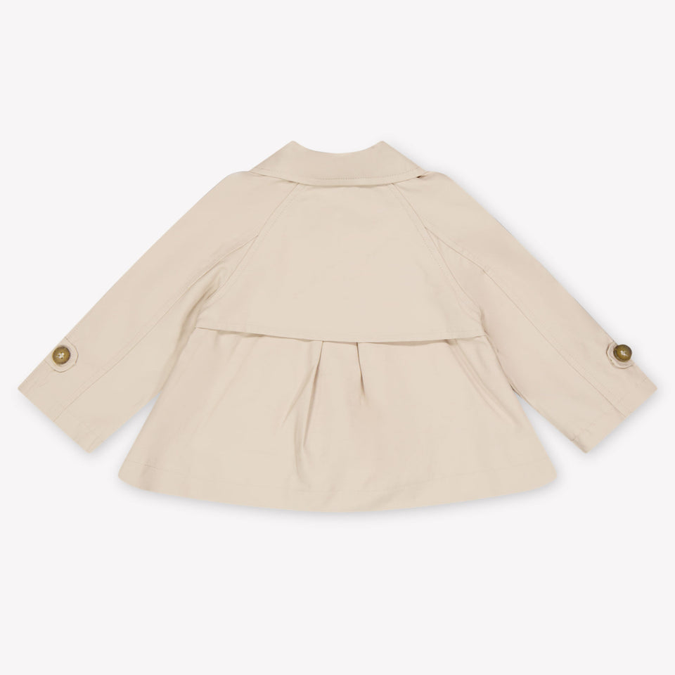 Mayoral Baby Girls Summer jacket In Beige