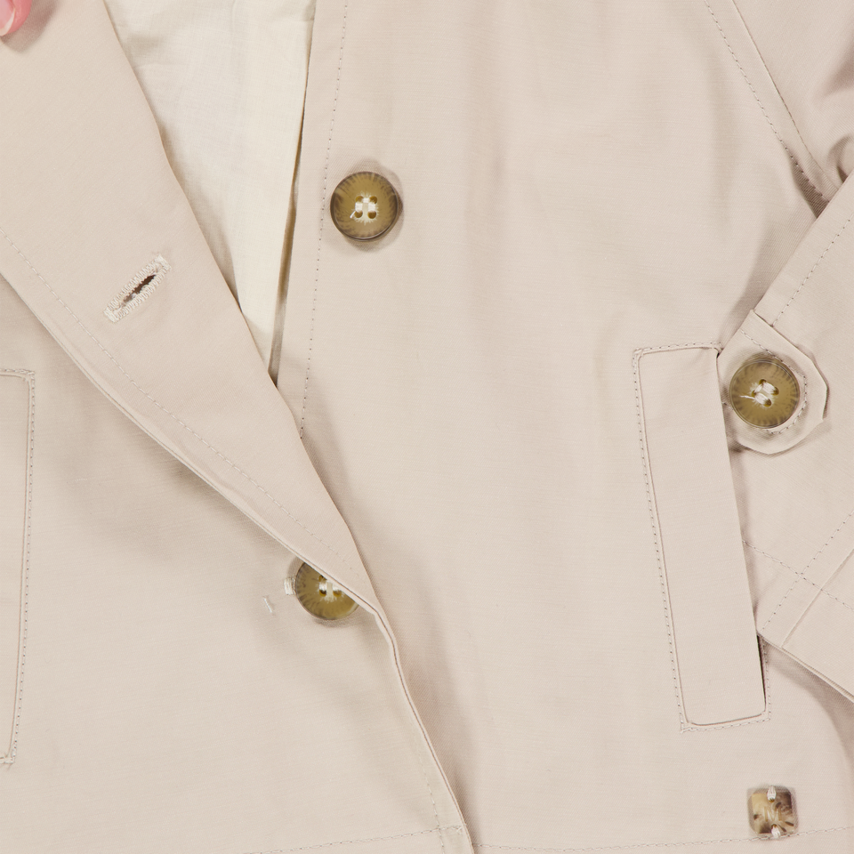 Mayoral Baby Girls Summer jacket In Beige