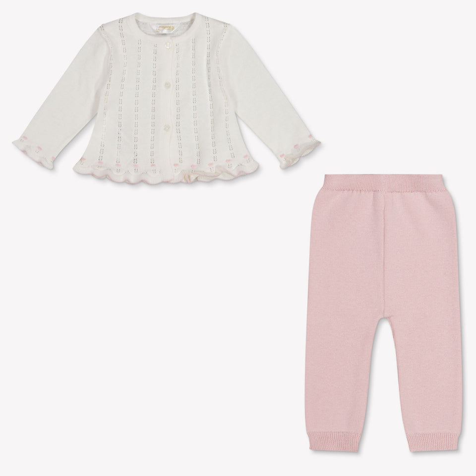 Mayoral Baby Meisjes Setje In Licht Roze