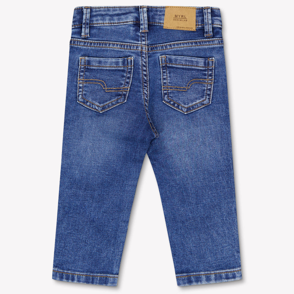 Mayoral Baby Boys Jeans In Blue