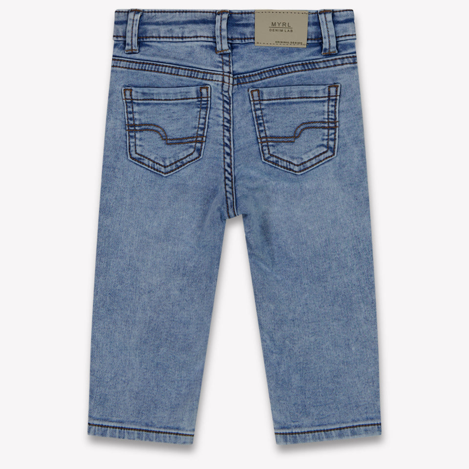 Mayoral Baby Boys Jeans In Light Blue