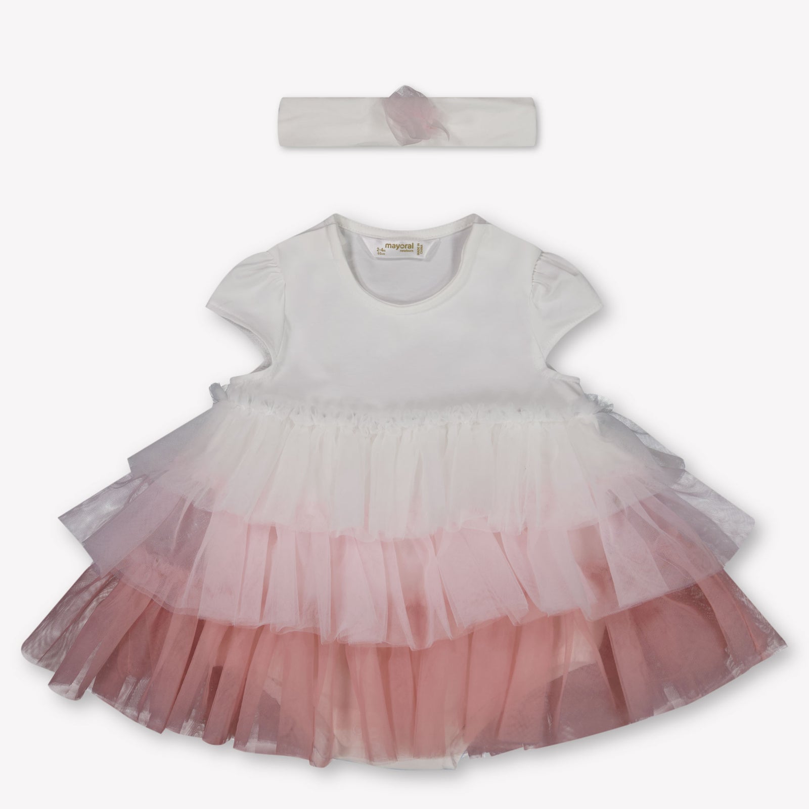 Mayoral Baby Meisjes Rompertje In Licht Roze