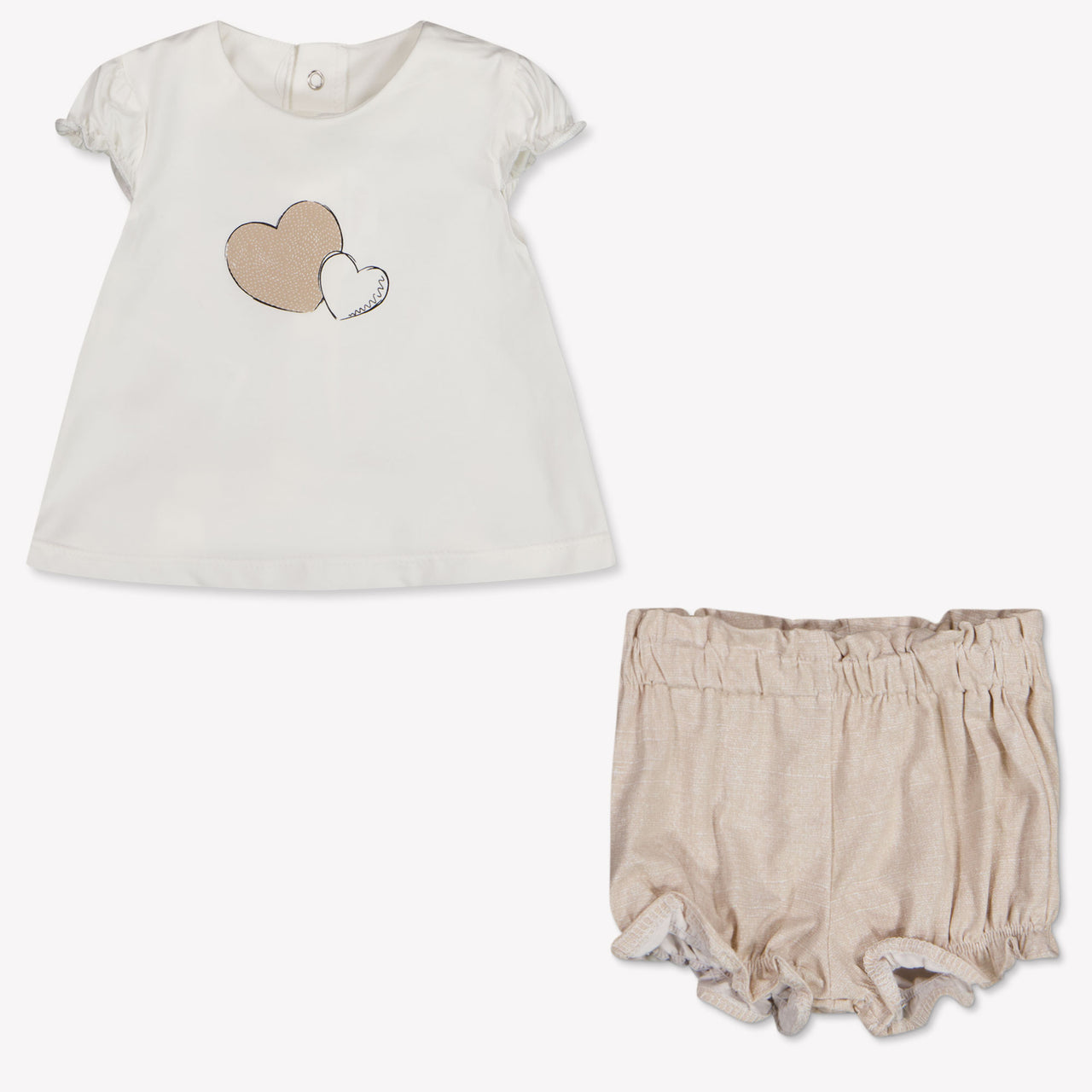 Mayoral Baby Girls Set In Beige