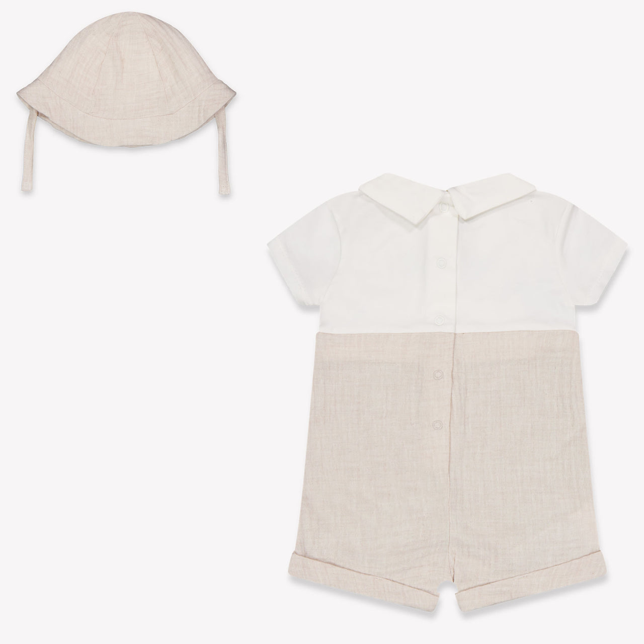 Mayoral Baby Jongens Setje In Beige