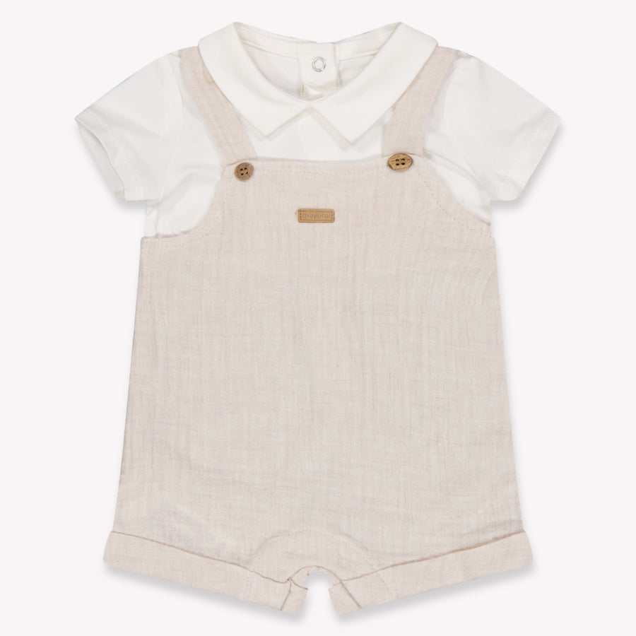 Mayoral Baby Jongens Setje In Beige