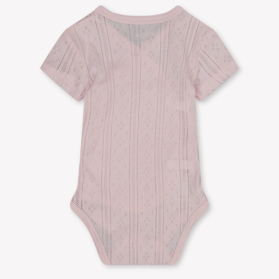 Mayoral Baby Girls Romper In Light Pink