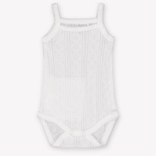 Mayoral Baby Girls Romper In OffWhite