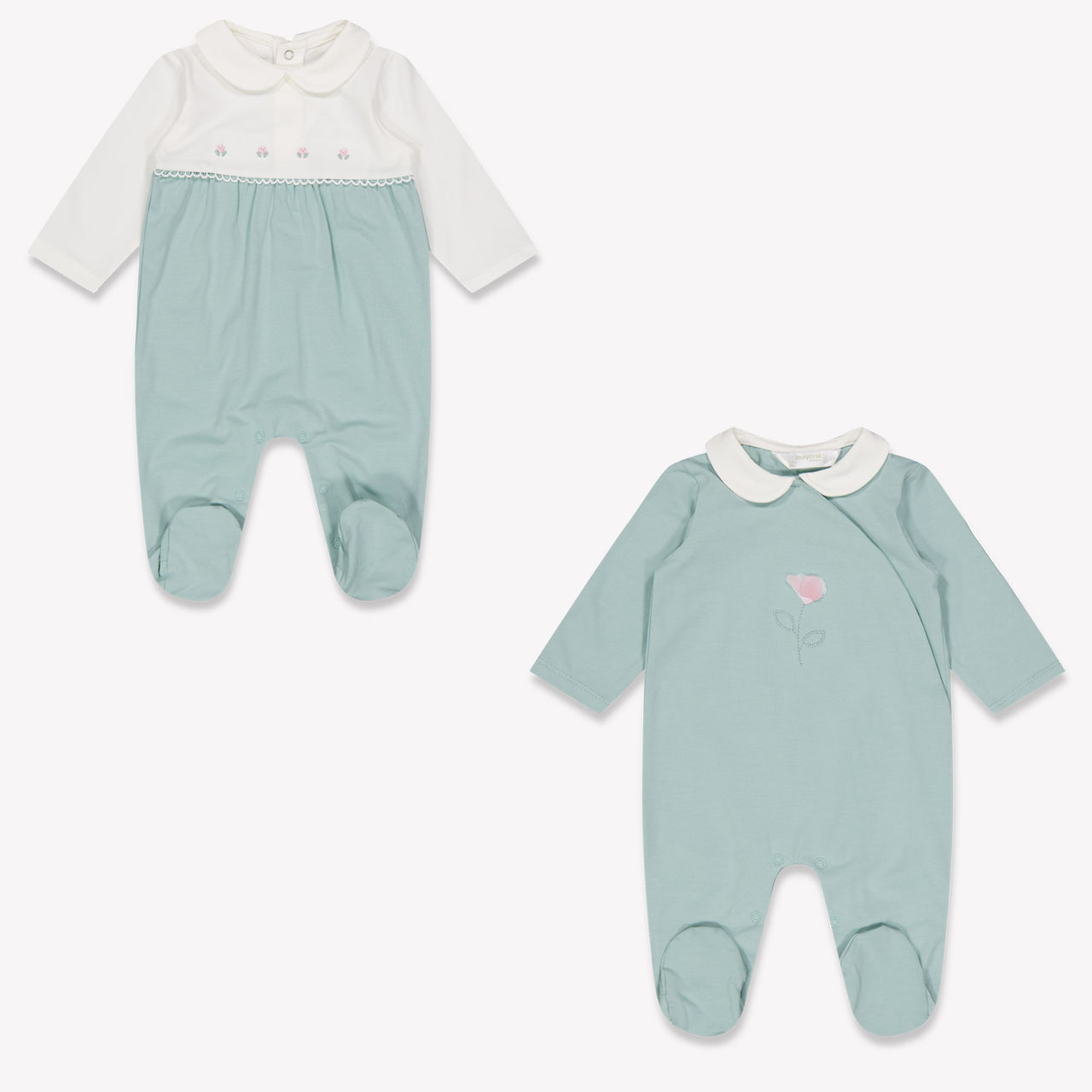 Mayoral Baby Meisjes Boxpakje In Licht Groen