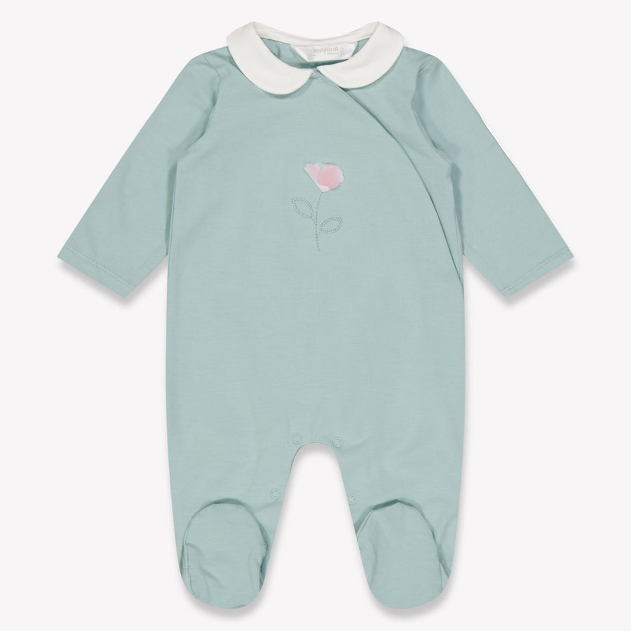 Mayoral Baby Meisjes Boxpakje In Licht Groen