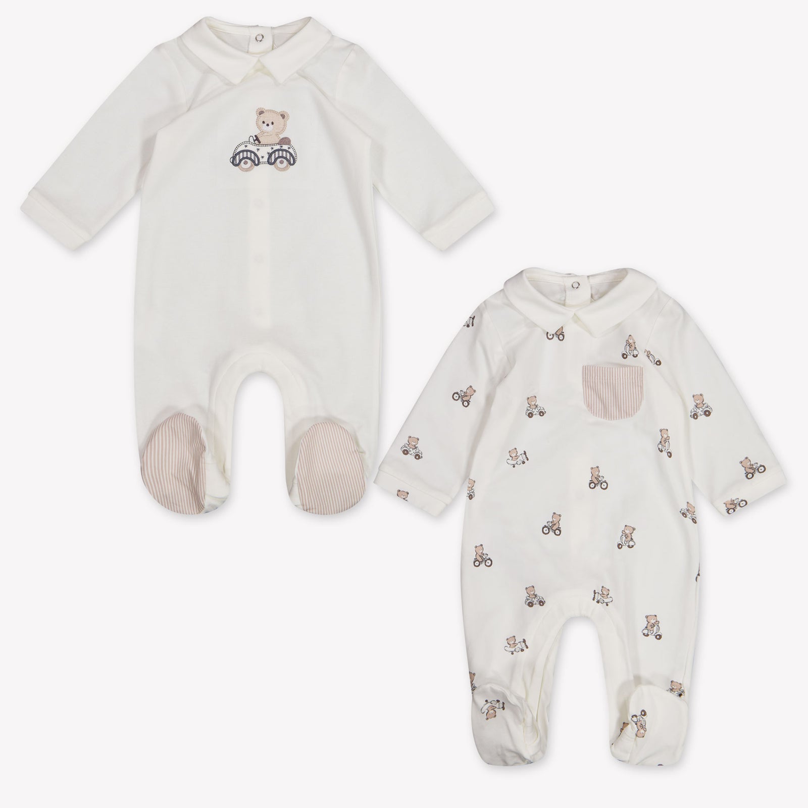 Mayoral Baby Jongens Boxpakje In Off White
