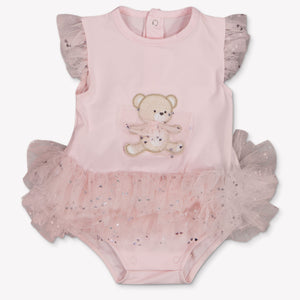 Mayoral Baby Girls Romper In Light Pink