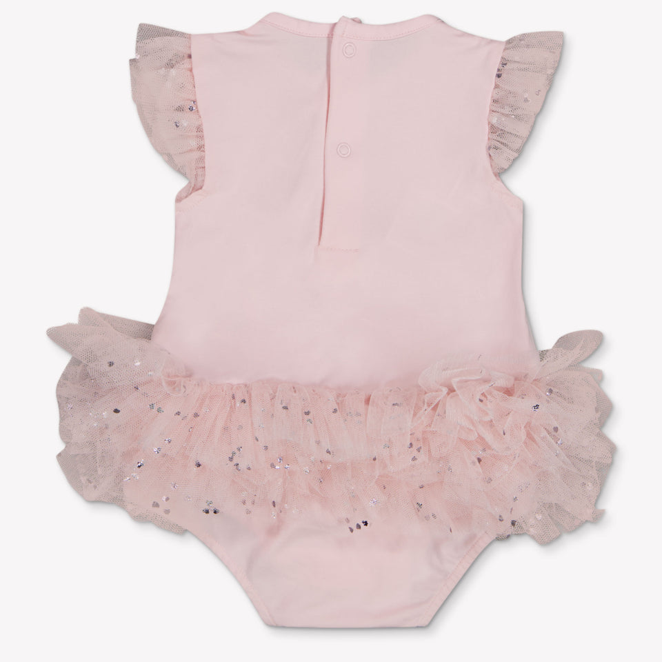Mayoral Baby Girls Romper In Light Pink