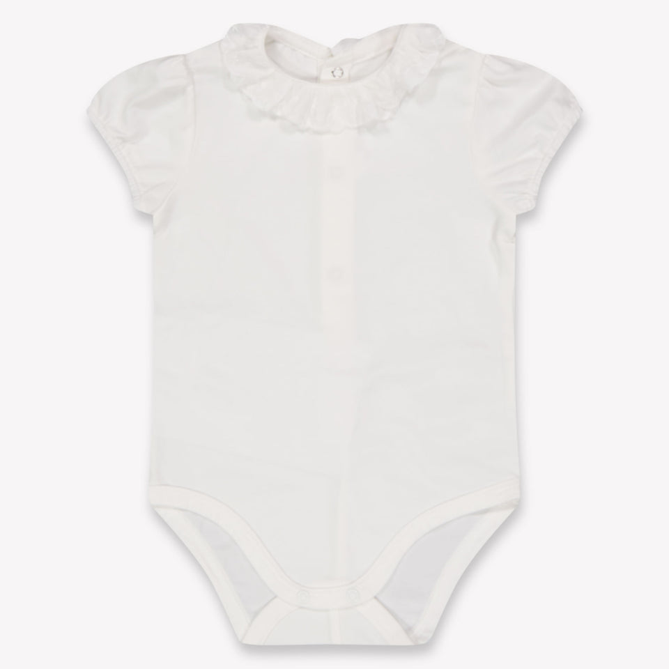 Mayoral Baby Girls Romper In White