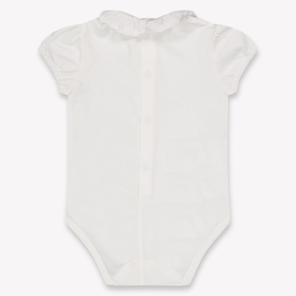 Mayoral Baby Girls Romper In White