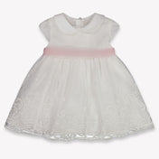 Mayoral Baby Girls Dress In OffWhite