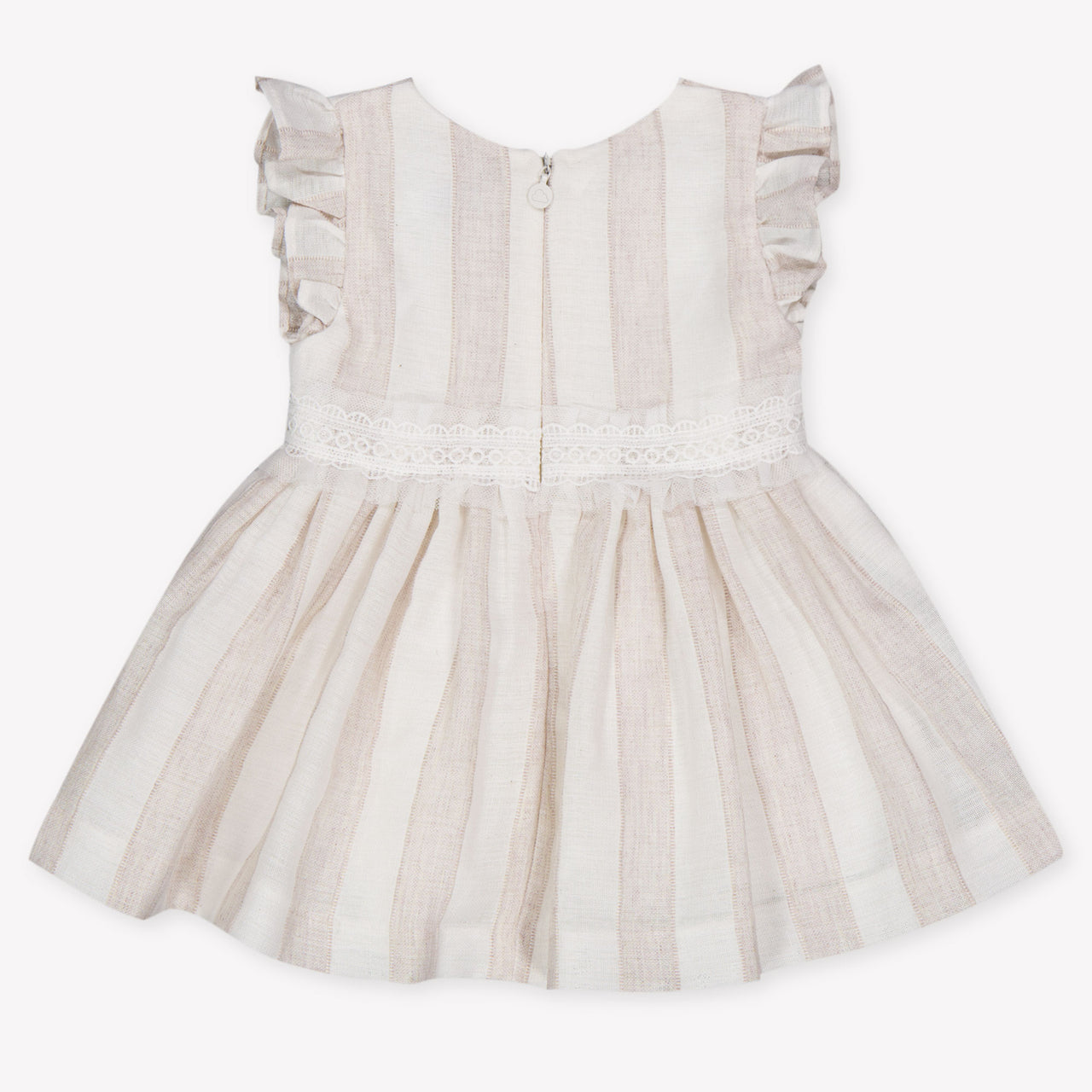 Mayoral Baby Girls Dress In Beige