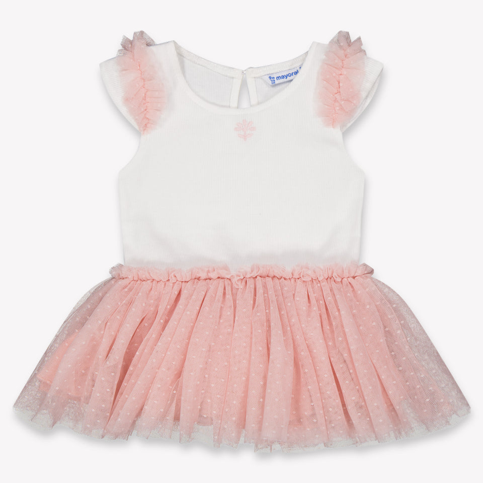 Mayoral Baby Girls Dress In Light Pink
