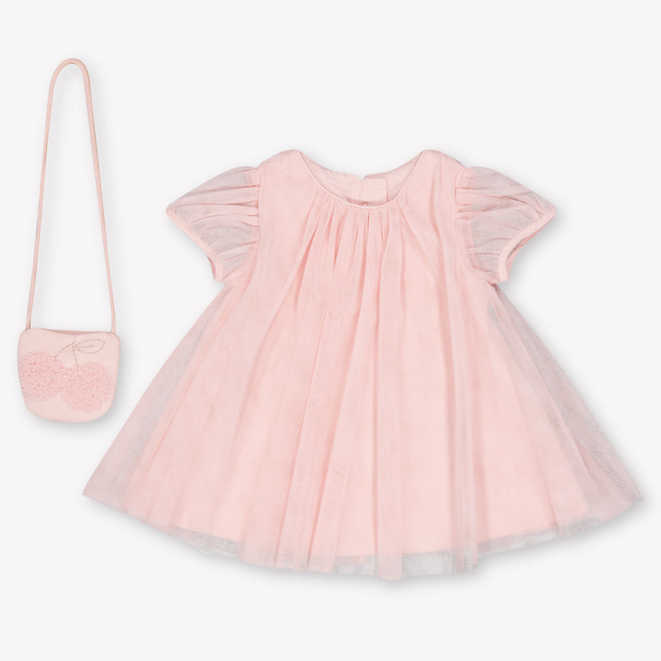 Mayoral Baby Meisjes Jurk In Licht Roze
