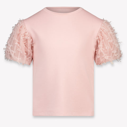 Mayoral Kids Girls T-Shirt In Light Pink
