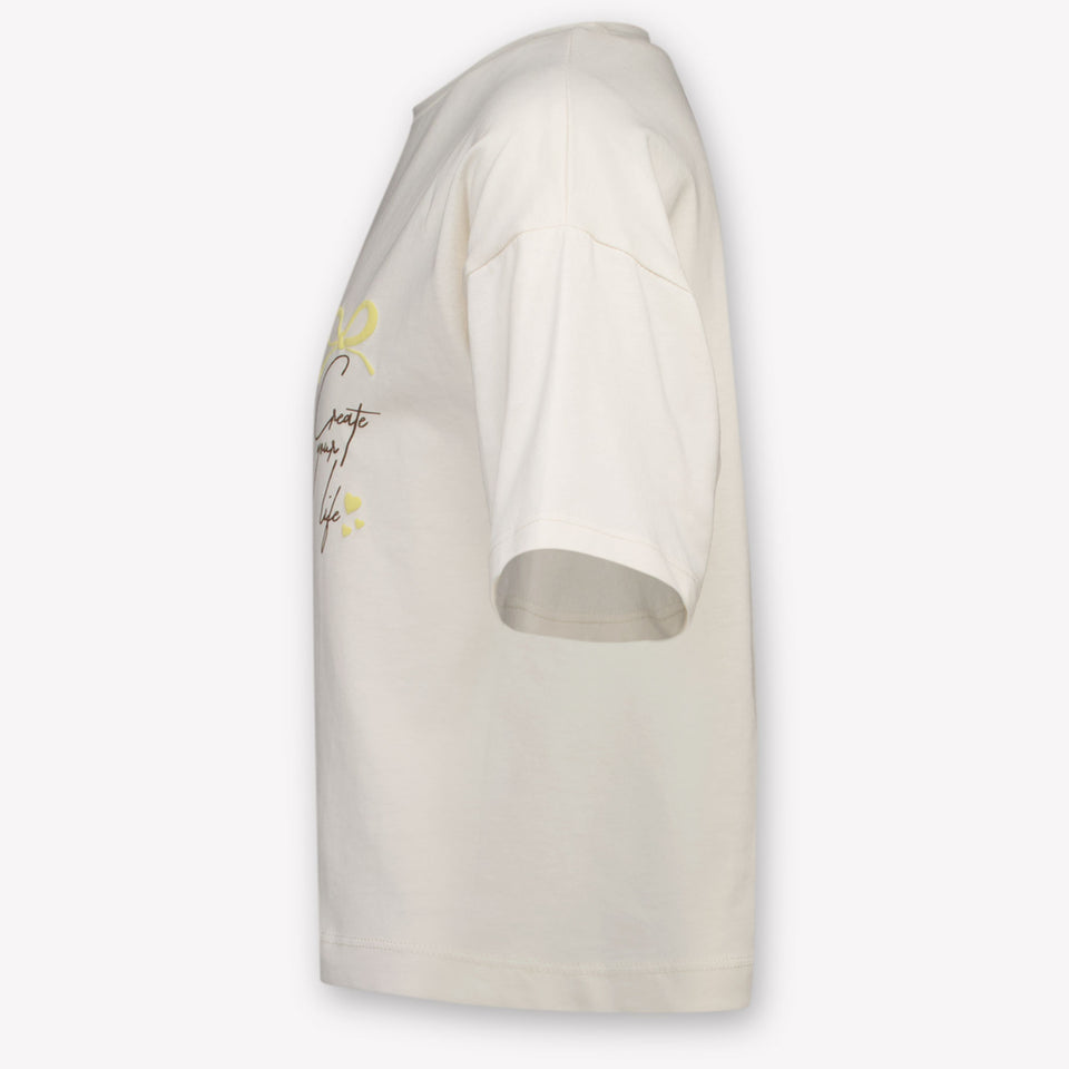 Mayoral Kinder Meisjes T-Shirt In Beige