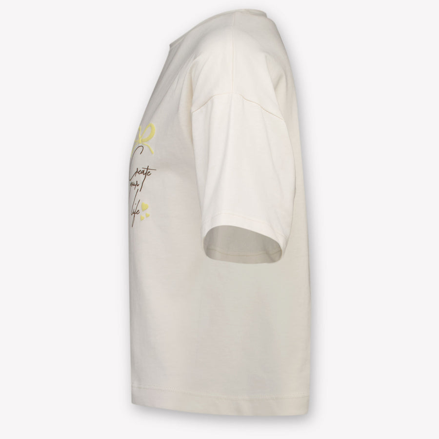 Mayoral Kinder Meisjes T-Shirt In Beige