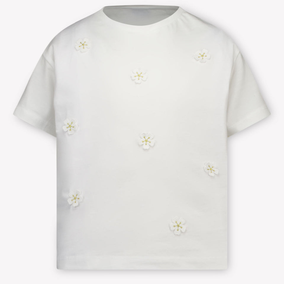 Mayoral Kinder Meisjes T-Shirt In Wit