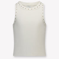 Mayoral Kids Girls T-Shirt In OffWhite