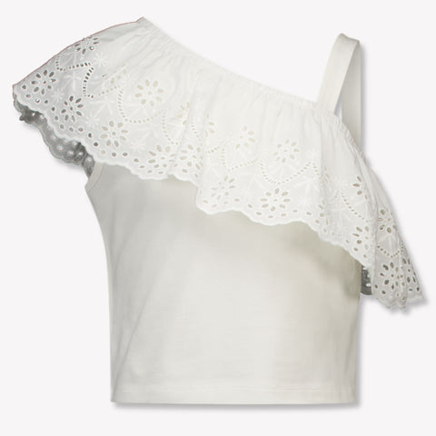 Mayoral Kinder Meisjes T-Shirt In Off White