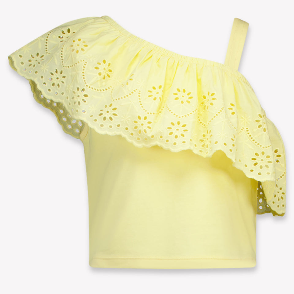 Mayoral Kinder Meisjes T-Shirt In Geel