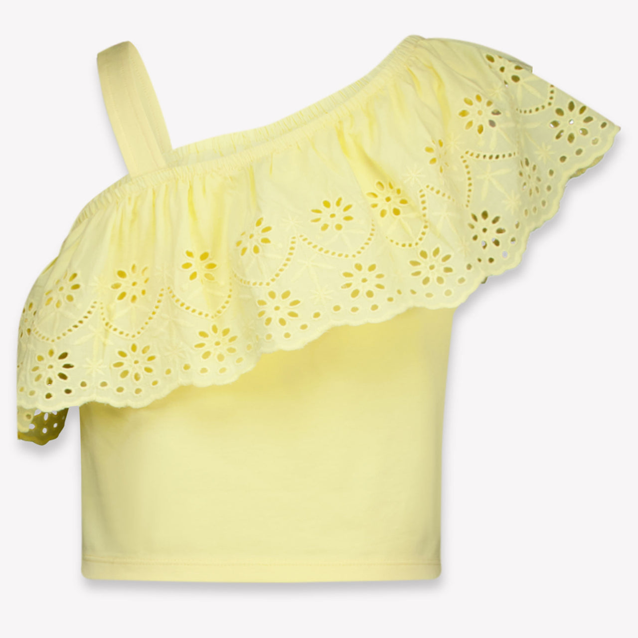 Mayoral Kids Girls T-Shirt In Yellow