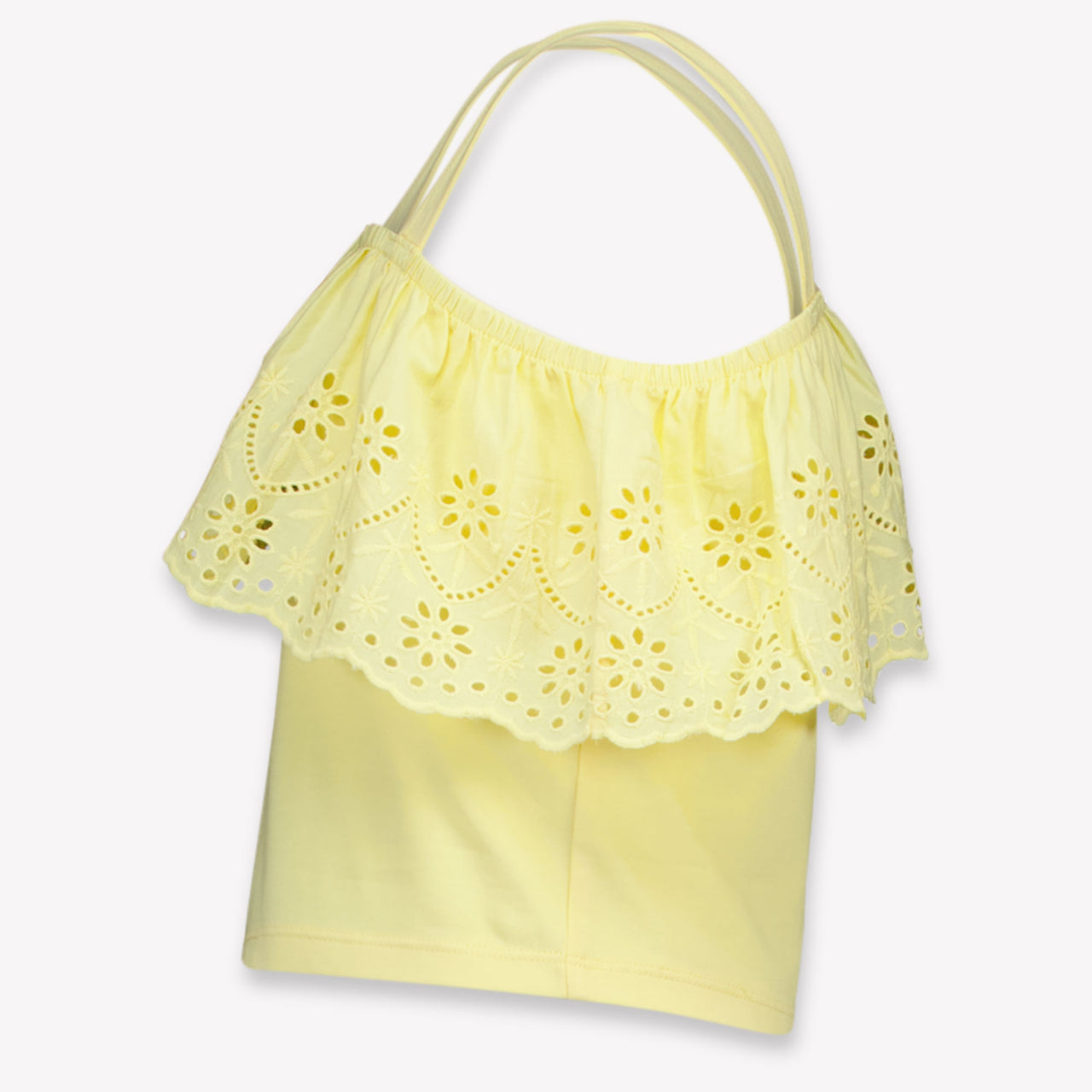 Mayoral Kids Girls T-Shirt In Yellow