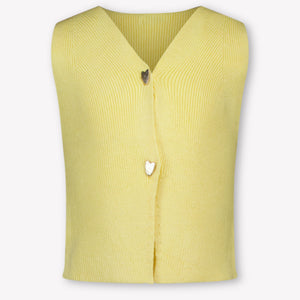 Mayoral Kids Girls Cardigan In Yellow
