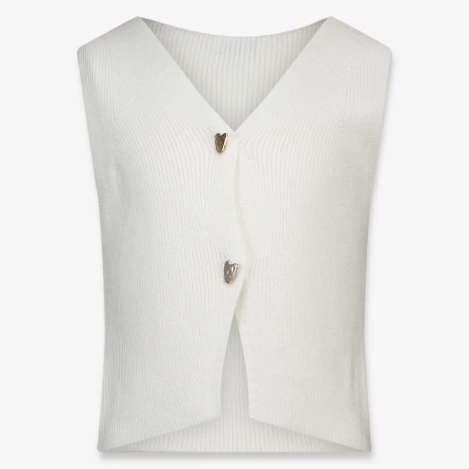 Mayoral Kids Girls Cardigan In OffWhite