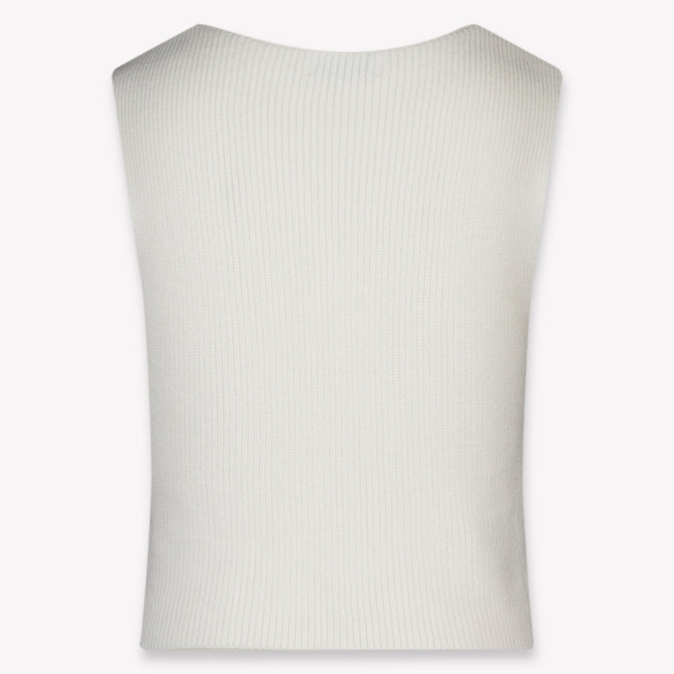 Mayoral Kids Girls Cardigan In OffWhite