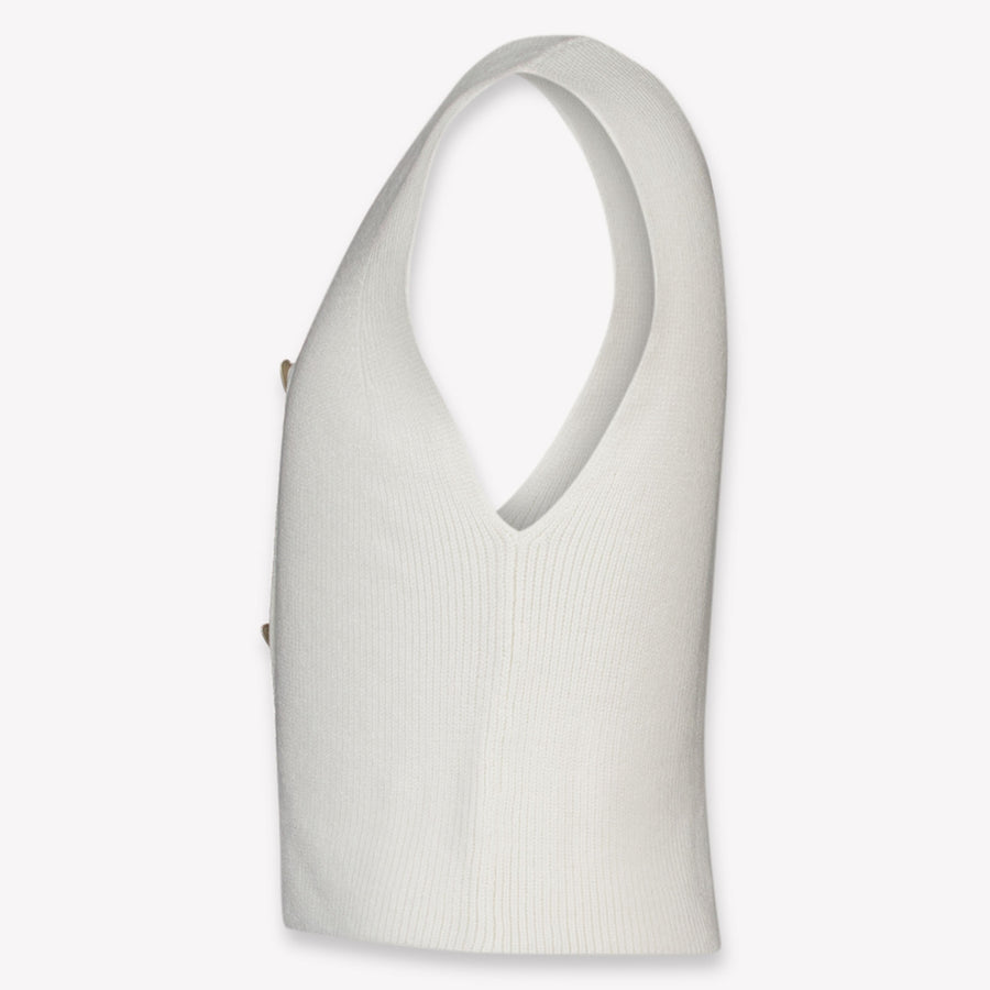 Mayoral Kids Girls Cardigan In OffWhite