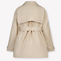 Mayoral Kids Girls Summer jacket In Beige
